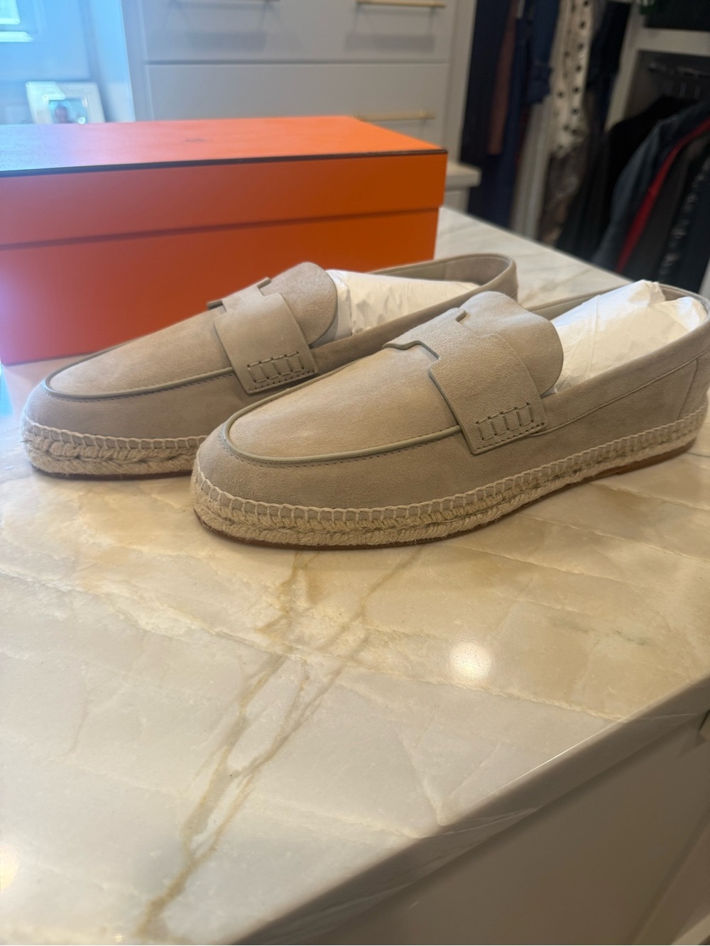 Hermes NWT Men’s Tripp Espadrille-Current Season